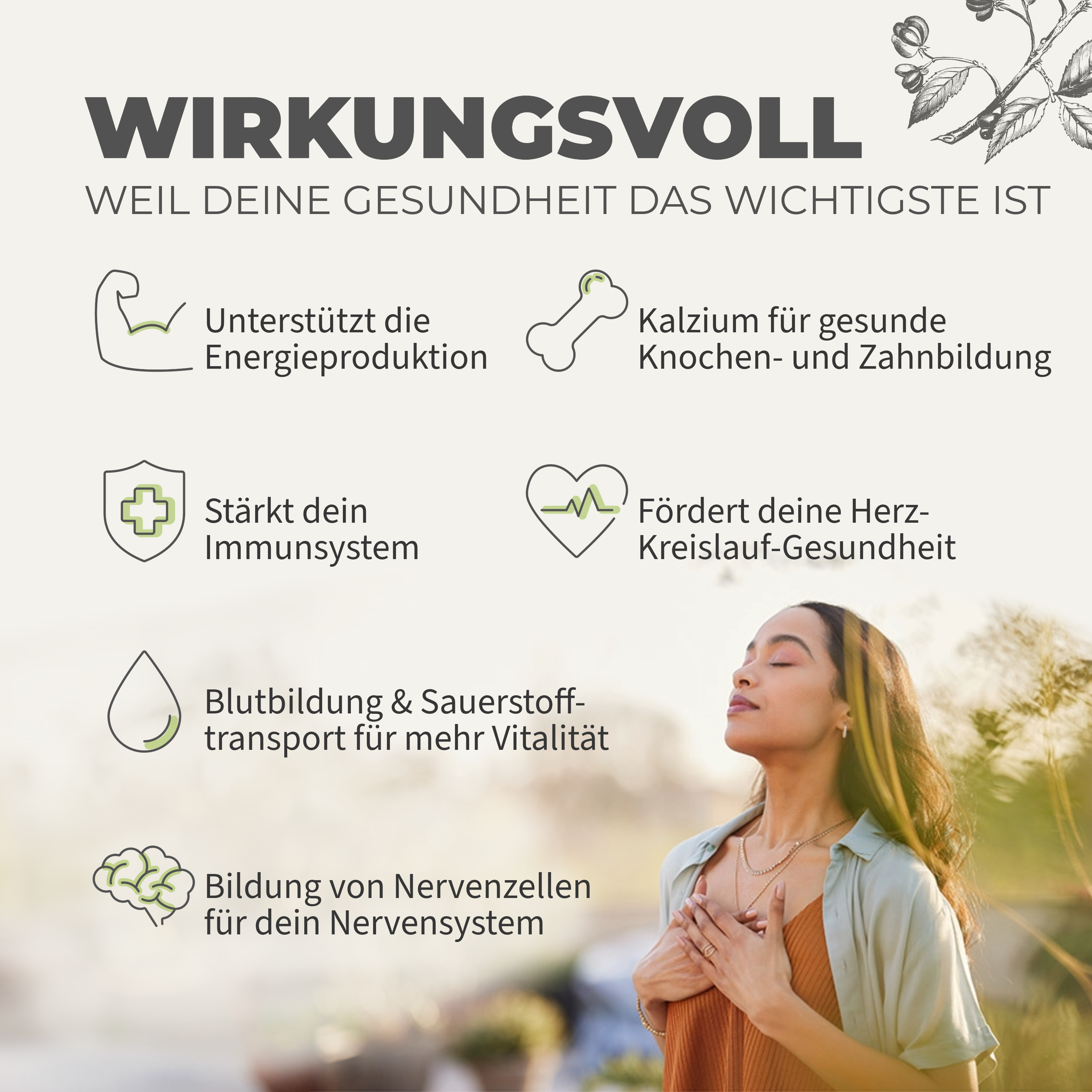 Daily Vegan B12 Tropfen – veganes Vitamin B12 Nahrungsergänzungsmittel - Bild 3