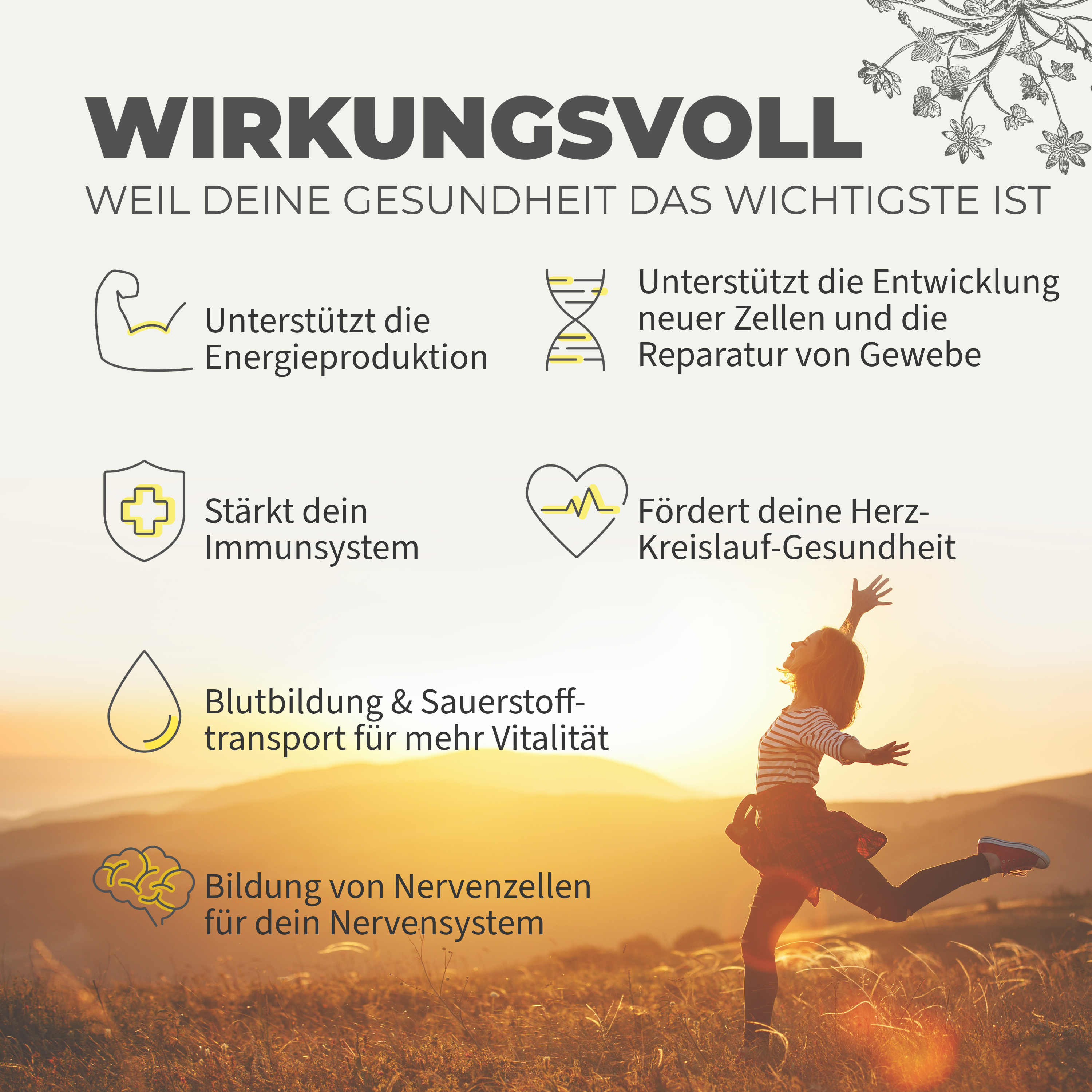 Daily Vegan PLUS Dose – veganes Multivitamin Nahrungsergänzungsmittel - Bild 3