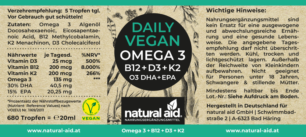 Daily Vegan Omega 3